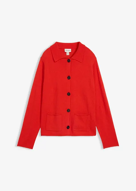 Cardigan i viskosemiks, bonprix