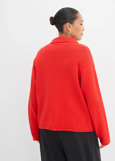 Cardigan i viskosemiks, bonprix