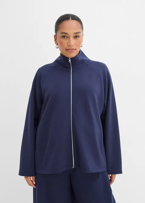 Jakke i materialmiks, bonprix