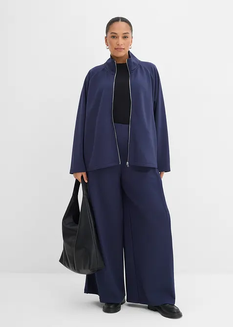 Jakke i materialmiks, bonprix