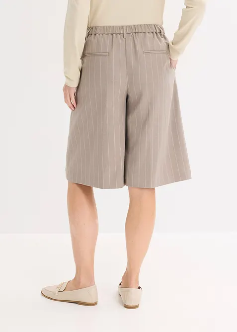 Bermudashorts med pin stripes og legg, bonprix