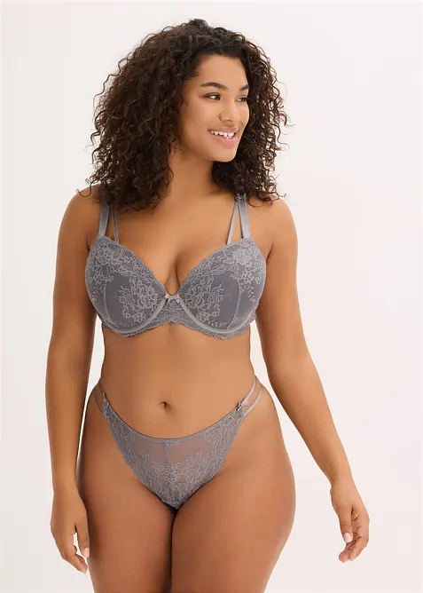 Vattert BH i tynt blondemateriale, bonprix