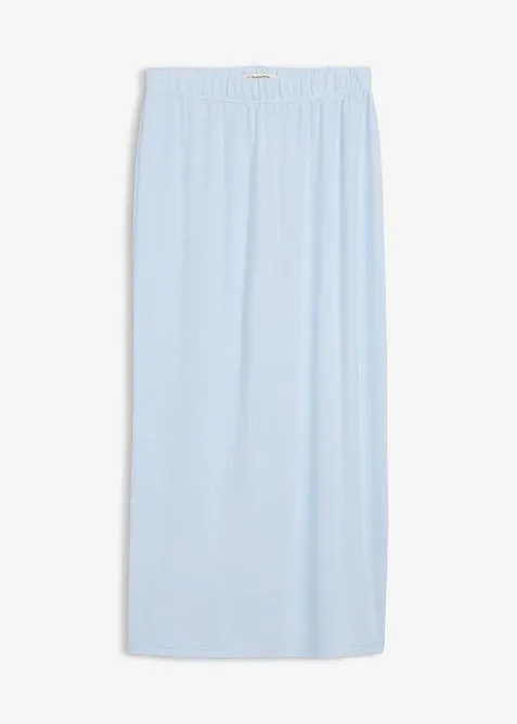 Jerseyskj&oslash;rt i strikket look, bonprix