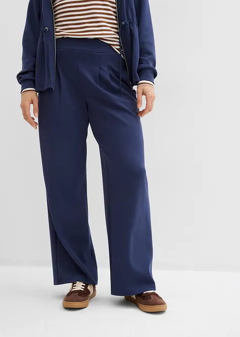 Jerseybukse i scubamateriale med legg, bonprix