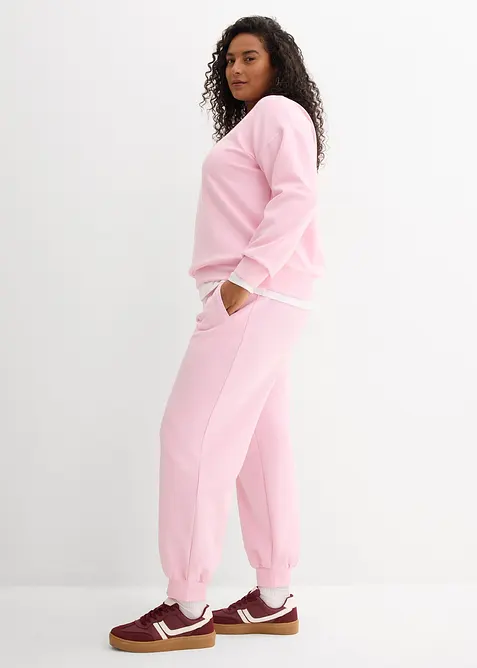 Joggebukse i mykt scuba-materiale, bonprix