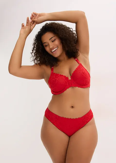 Truse med delikate blonder, bonprix