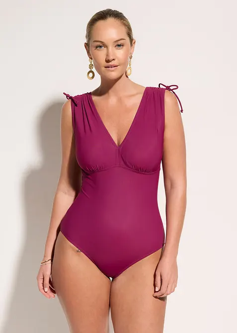 Shape-badedrakt med brede skulderb&aring;nd, lett formende, bonprix