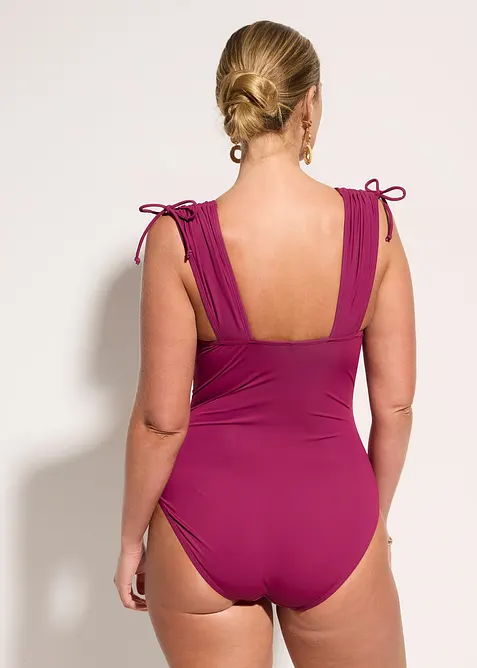 Shape-badedrakt med brede skulderb&aring;nd, lett formende, bonprix