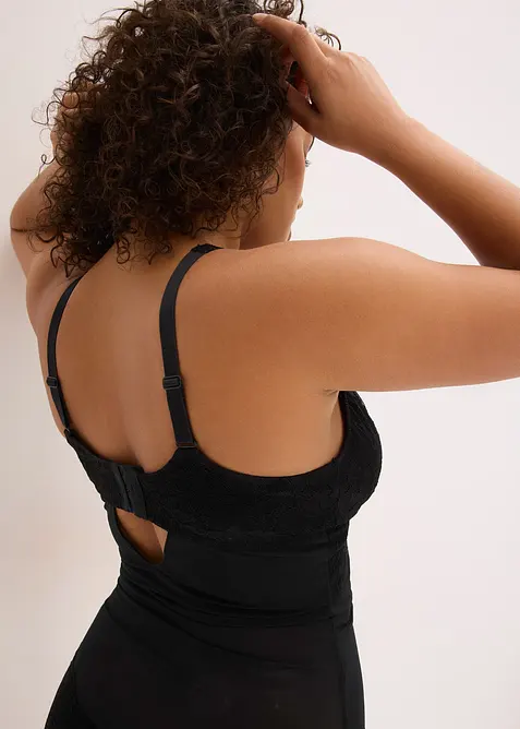 Shape-body med blonder, lett formende, bonprix