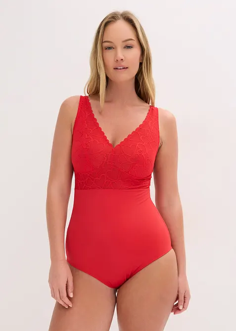 Medium Shape-body med hjerteblonde, bonprix