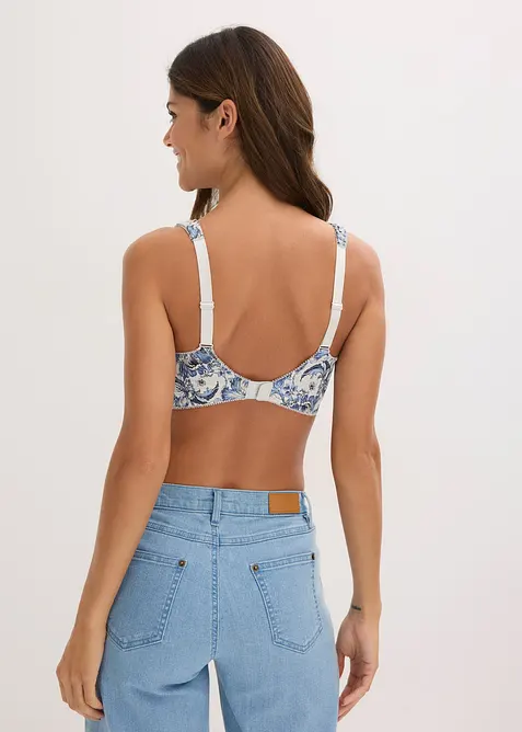 BH uten b&oslash;yle med &oslash;kologisk bomull (3-pack), bonprix