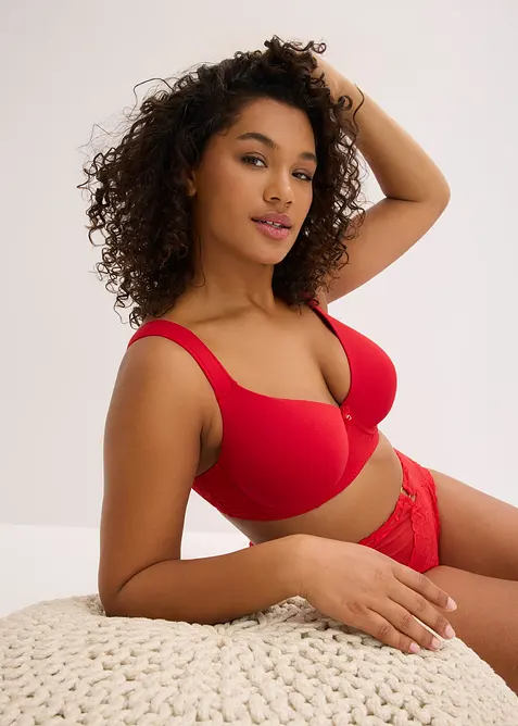 Padded-BH med b&oslash;yle og blonde (2-pack), bonprix