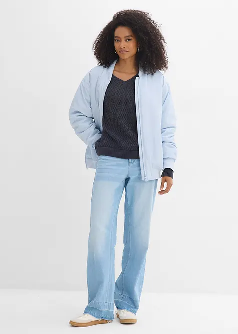 Genser av bomullmiks, bonprix