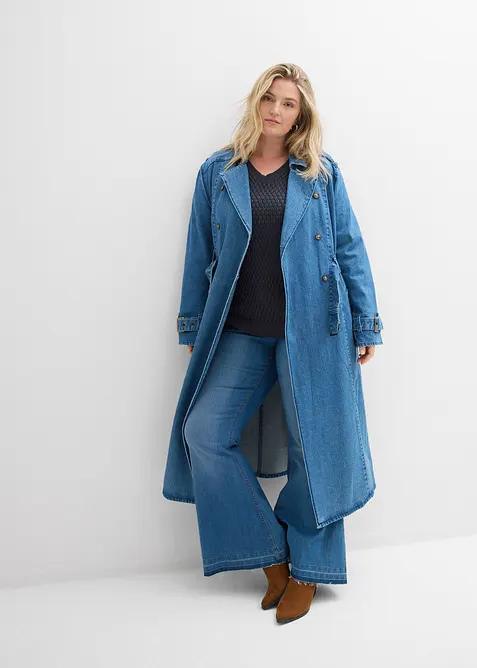 Genser av bomullmiks, bonprix