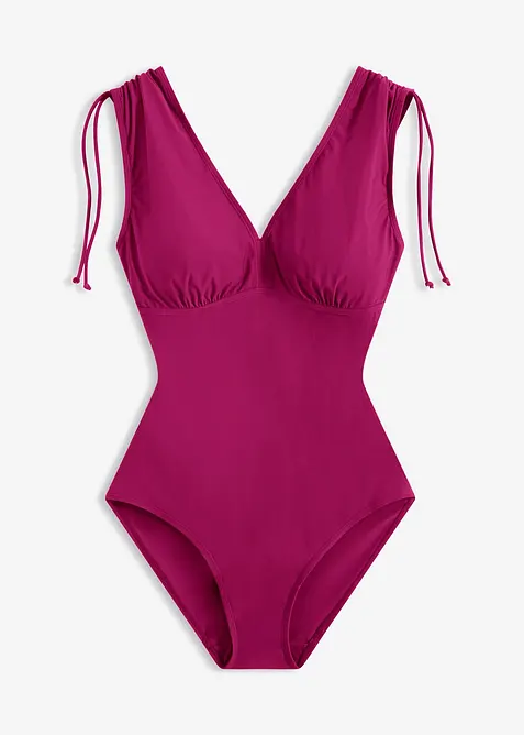 Shape-badedrakt med brede skulderb&aring;nd, lett formende, bonprix