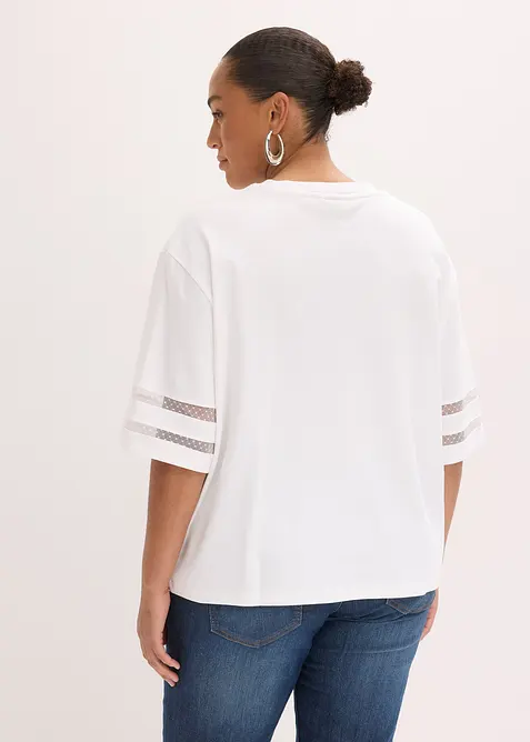 Topp i 100% &oslash;kologisk bomull, bonprix