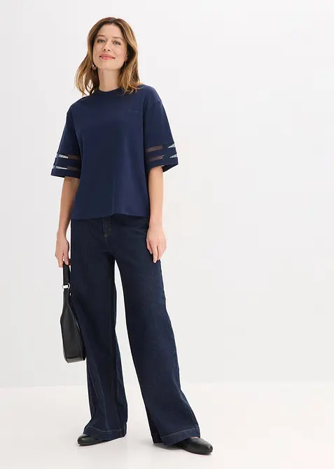 Topp i 100% &oslash;kologisk bomull, bonprix