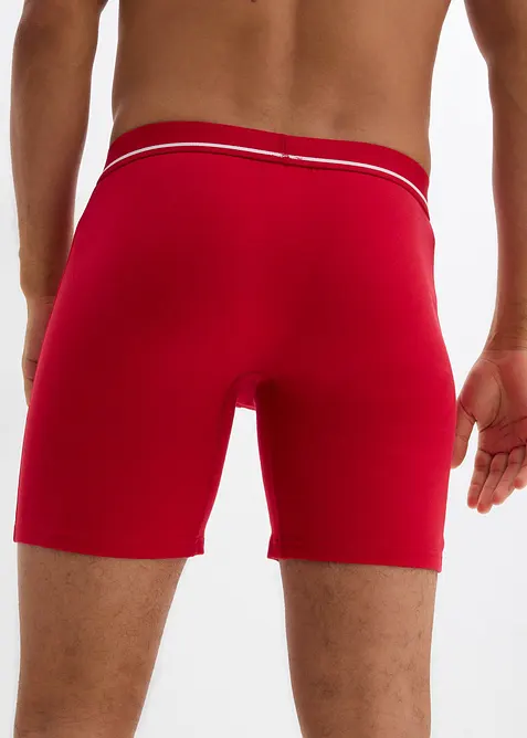 Boksershorts med bomull i ettersittende modell (3-pack), bonprix