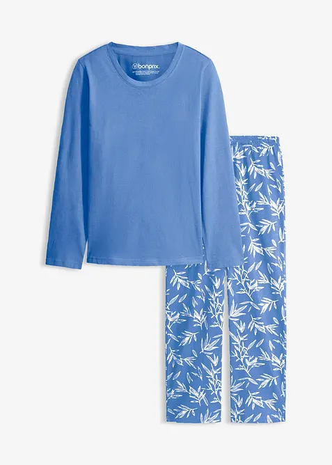 Pyjamas (3-delt sett) av ren bomull, bonprix