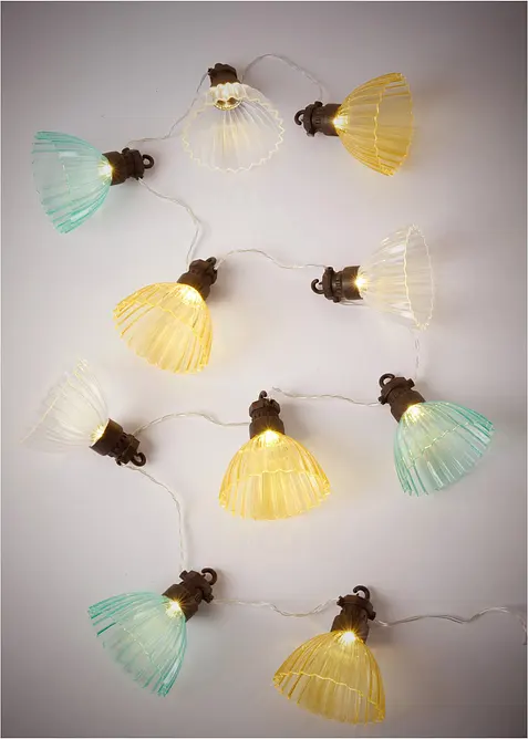 LED-lyslenke i blomsterfasong, bonprix