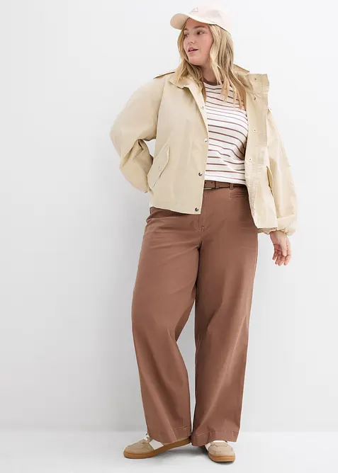 T-skjorte i formstabil, 100% &oslash;kologisk bomull, bonprix