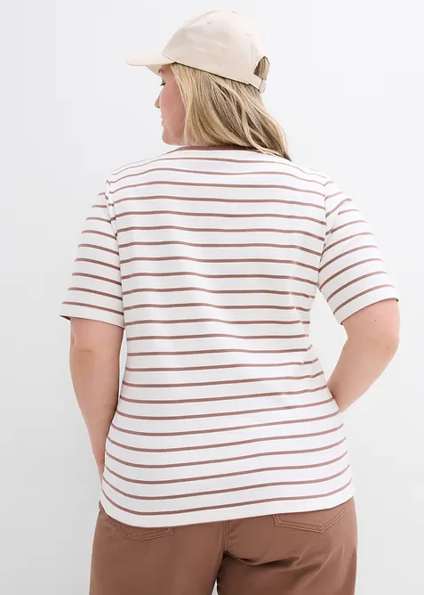 T-skjorte i formstabil, 100% &oslash;kologisk bomull, bonprix