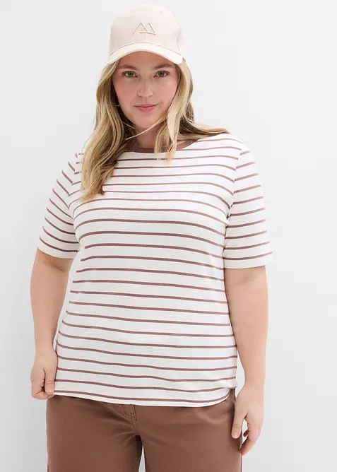 T-skjorte i formstabil, 100% &oslash;kologisk bomull, bonprix