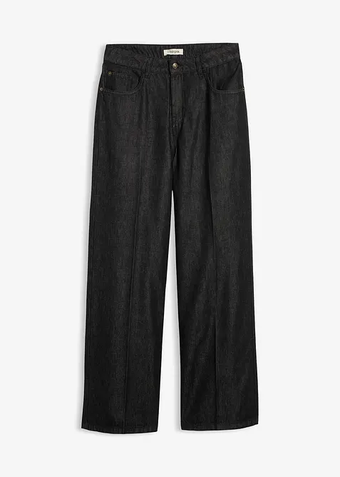 Wide Leg-jeans Mid Waist, bonprix