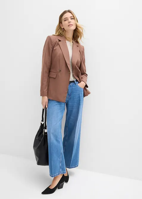 Blazer i viskosemiks, bonprix