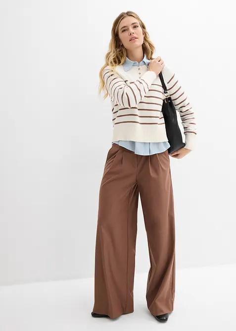 Genser i 100% bomull, bonprix