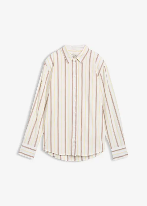 Skjorte i 100% bomull, bonprix