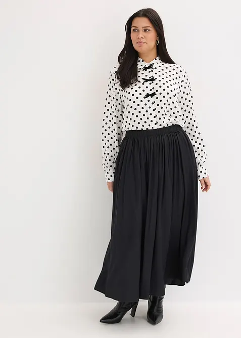 Maxiskj&oslash;rt i lett viskosemiks, bonprix