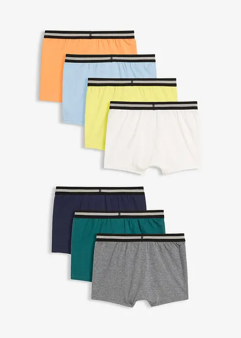 Boxershorts med myk bomull (7-pack), bonprix