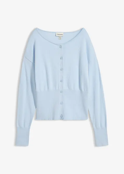 Finstrikket cardigan, bonprix