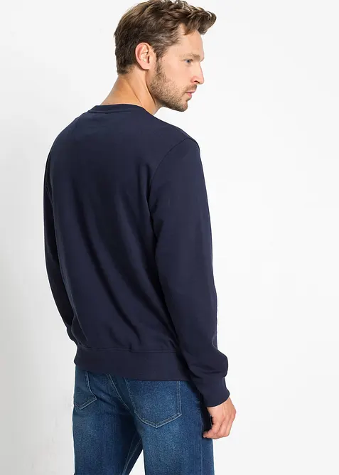 Sweatshirt i myk bomullsmiks (2-pack), bonprix