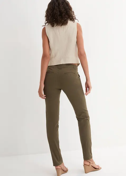 Chinos med stretch, bonprix
