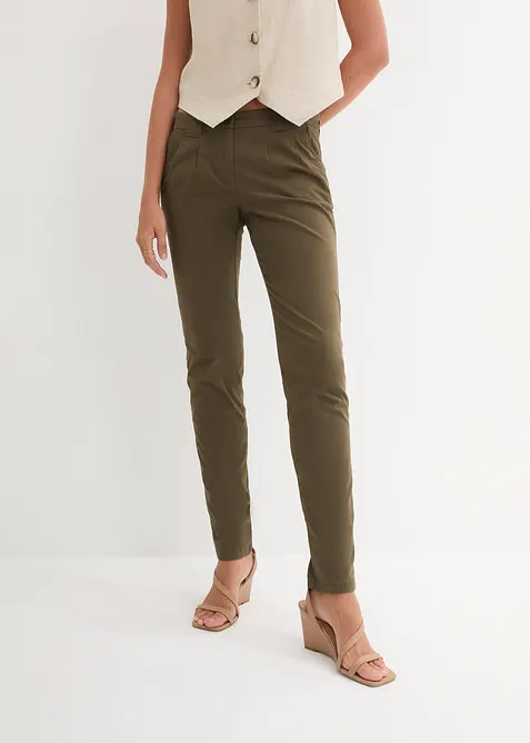 Chinos med stretch, bonprix