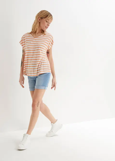 Jeans-bermudashorts Mid Waist, bonprix