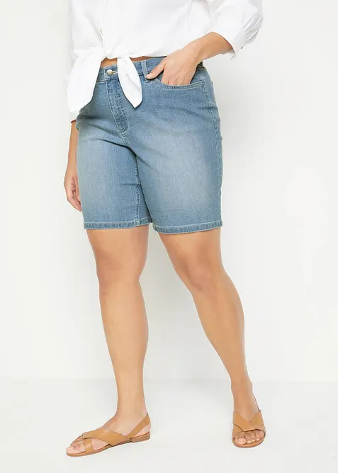 Jeans-bermudashorts Mid Waist, bonprix