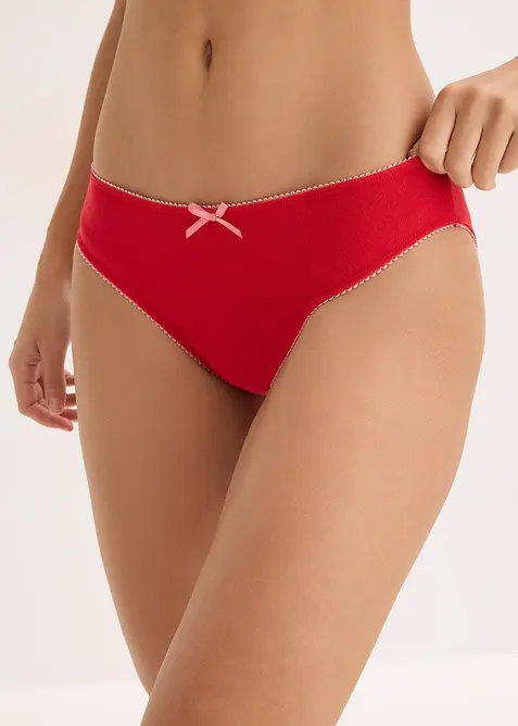 Truse med hullm&oslash;nster (5-pack), bonprix