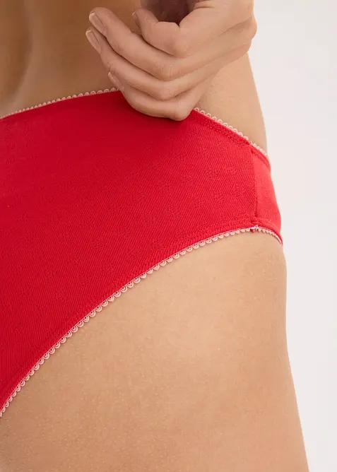 Truse med hullm&oslash;nster (5-pack), bonprix