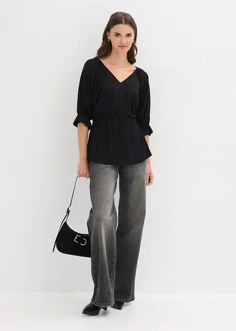 Trikottunika i viskosemiks, bonprix