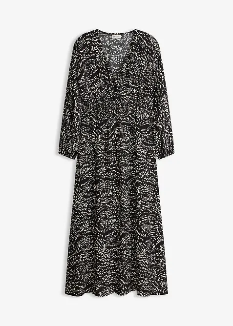 Maxikjole i 100% viskose, bonprix