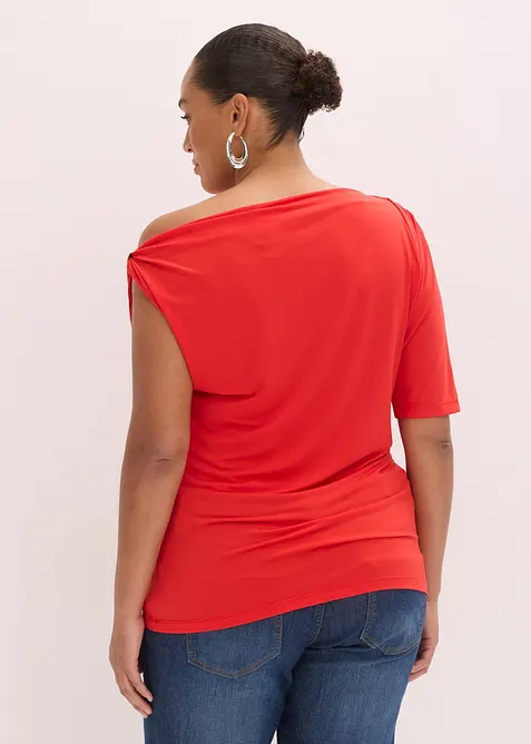 Topp med asymmetrisk utringning, bonprix