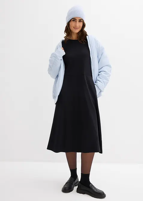 Trikotkjole i formstabil, &oslash;kologisk bomull, bonprix