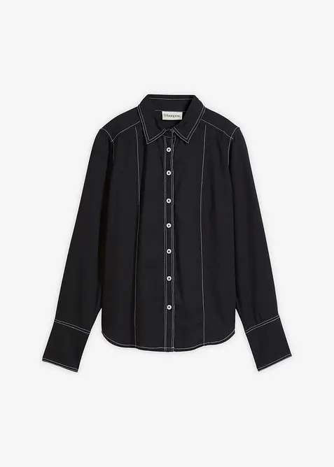 Bluse i lett viskose, bonprix