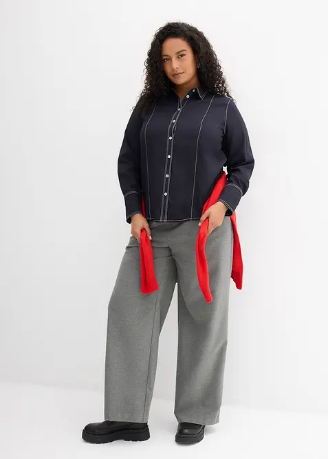 Bluse i lett viskose, bonprix