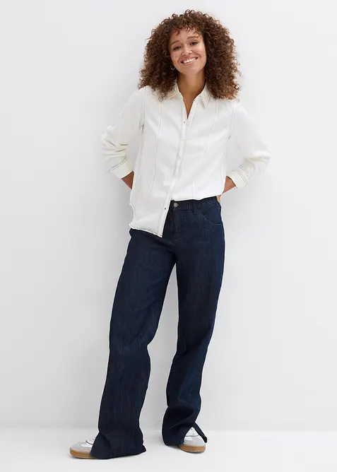 Bluse i lett viskose, bonprix