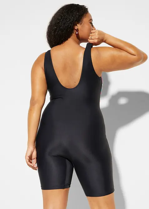 Shape-badedrakt med ben, middels formende, bonprix