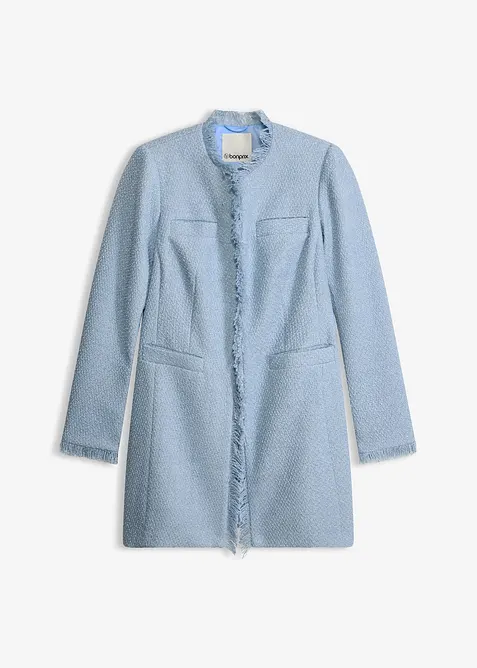 Lang boucl&eacute;blazer, bonprix